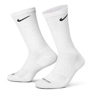 Nike Men's White Athletic Crew Socks